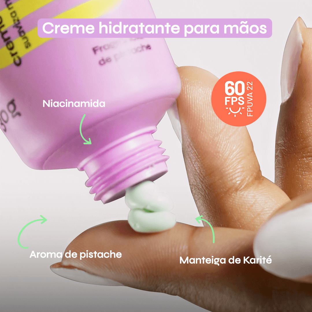 Creme Hidratante para Mãos FPS 60 FPUVA 22